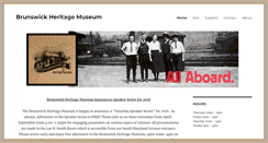 Desktop Screenshot of brunswickmuseum.org